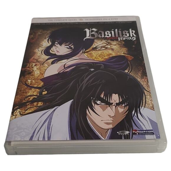 Basilisk The Complete Series 24 Episodes 2005 DVD 4-Disc Set Region 1 - Picture 10 of 15